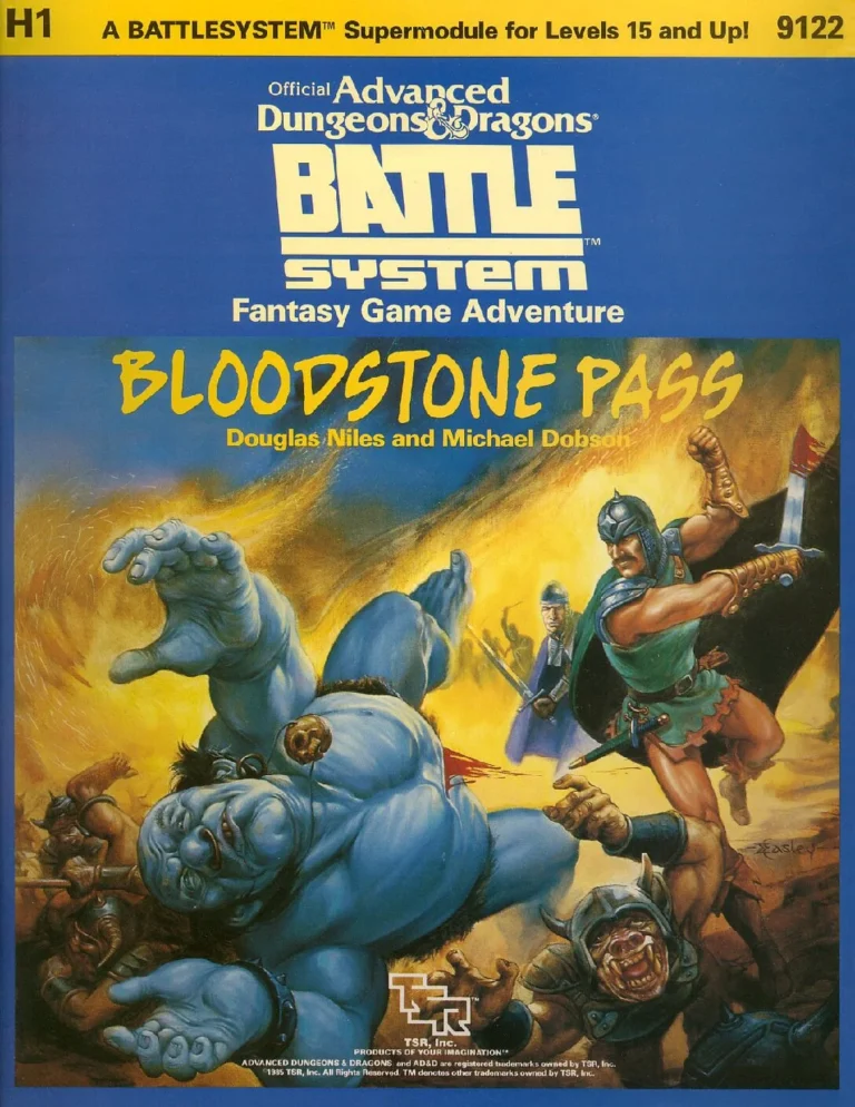 H1 - Bloodstone Pass