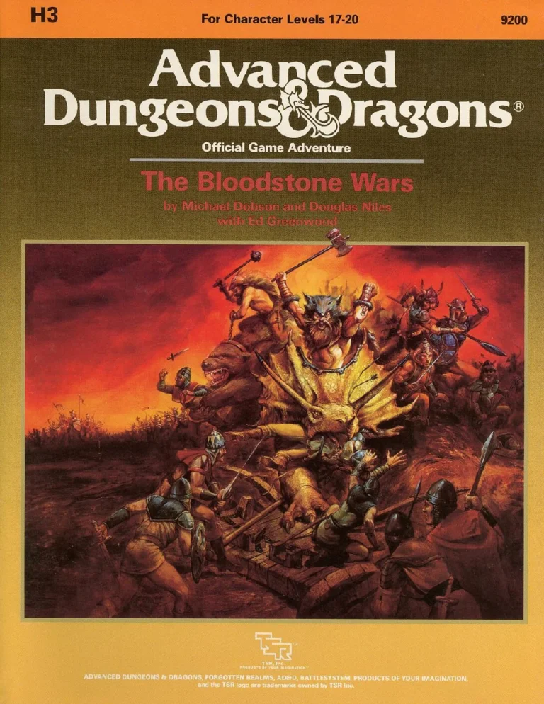 H3 - The Bloodstone Wars