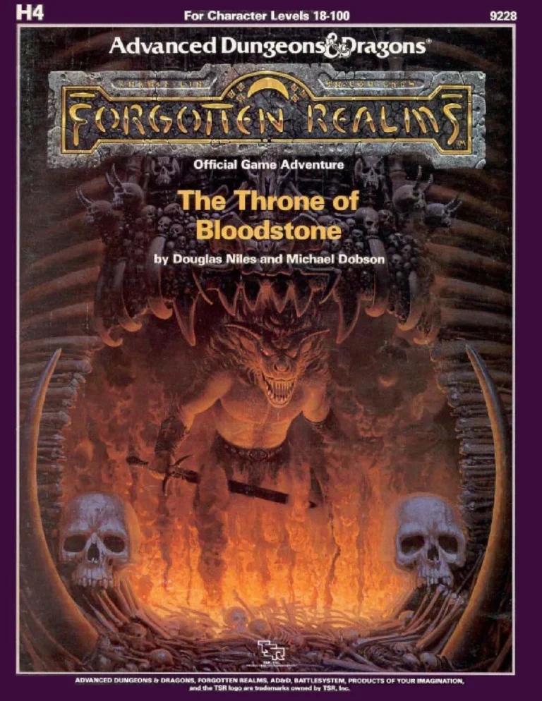 H4 - The Throne of Bloodstone
