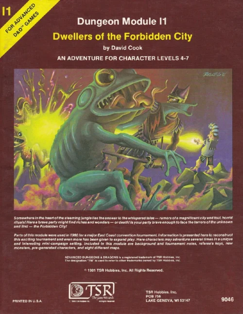 I1 - Dwellers of the Forbidden City