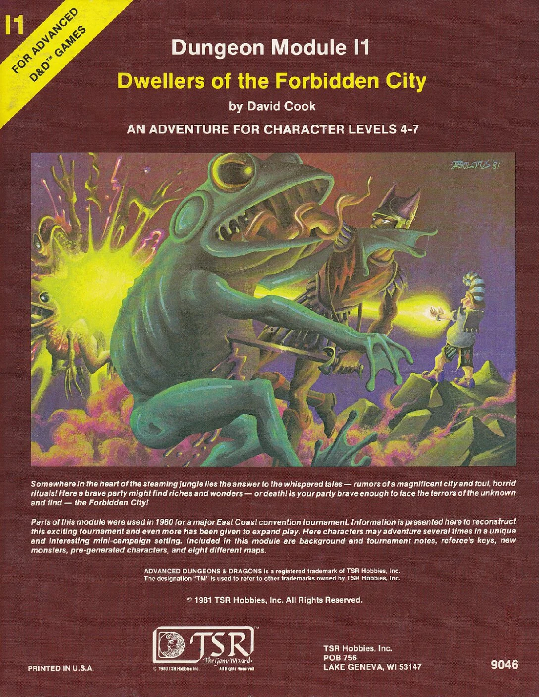 I1 - Dwellers of the Forbidden City
