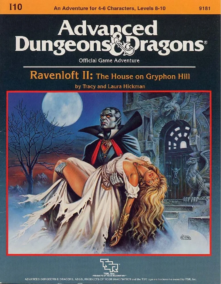 I10 - Ravenloft II, The House on Gryphon Hill