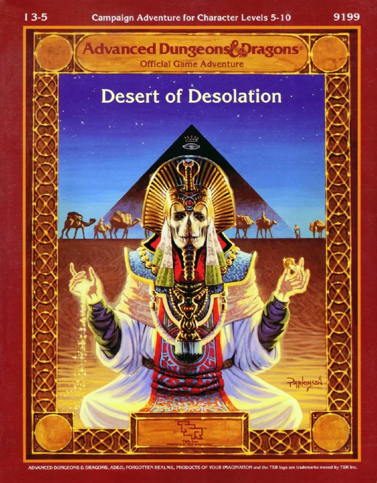 I3-5 - Desert of Desolation