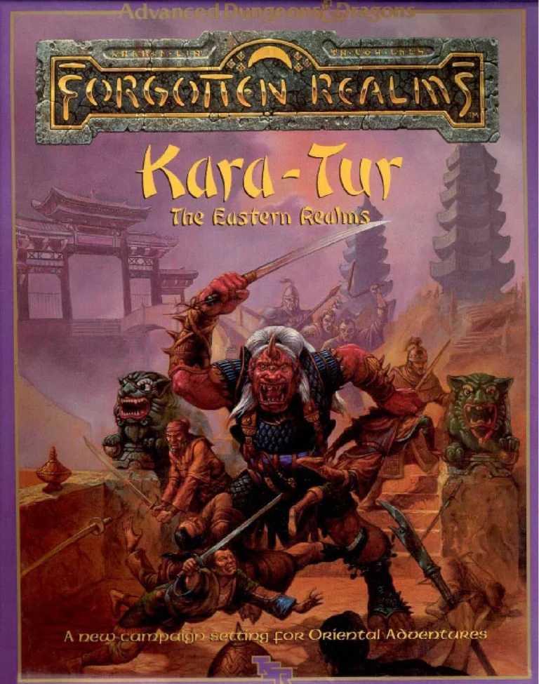 Kara-Tur The Eastern Realms Box Set