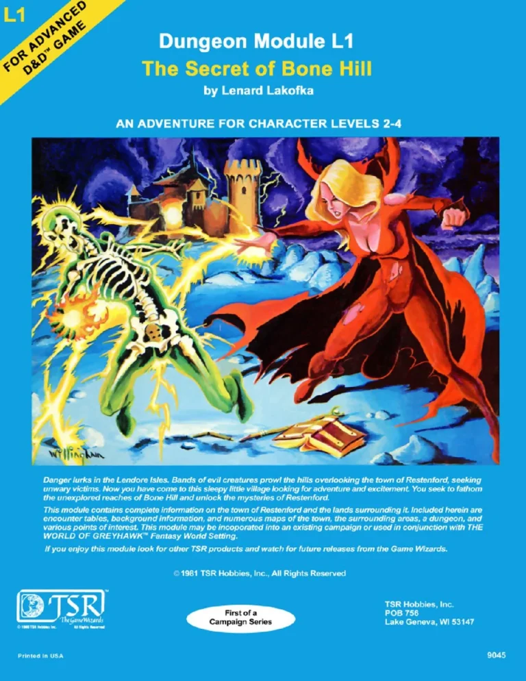 L1 - The Secret of Bone Hill