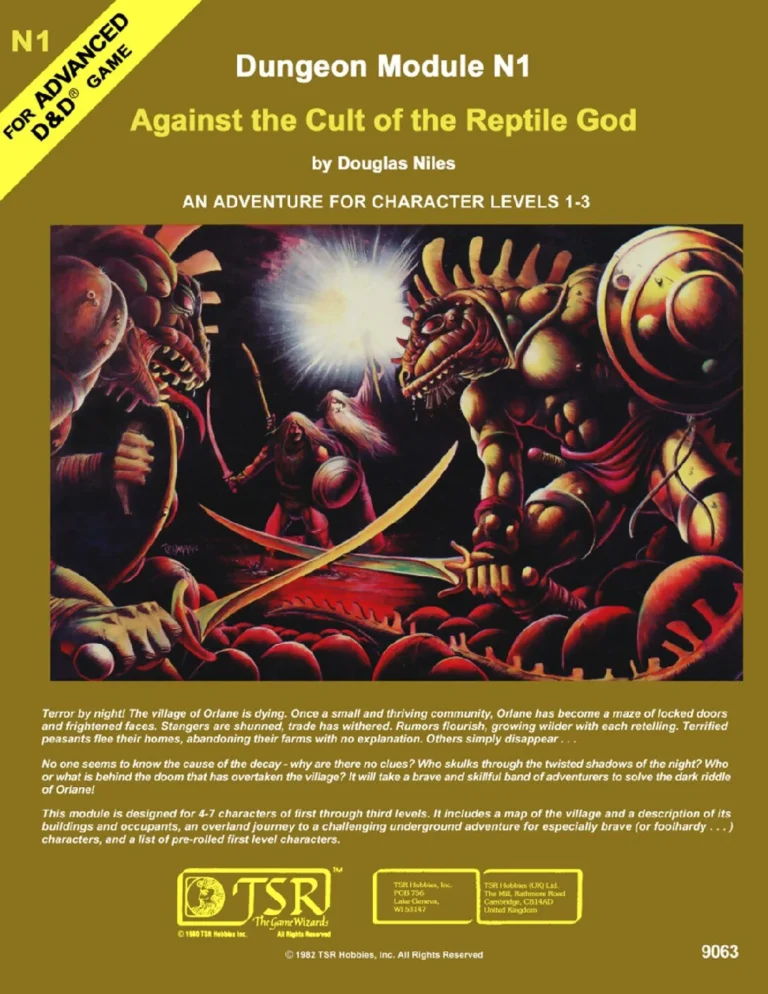 N1 - Agianst the Cult of Reptile God