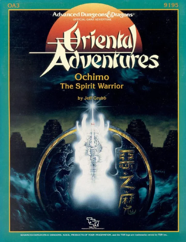 OA3 - Ochimo, The Spirit Warrior