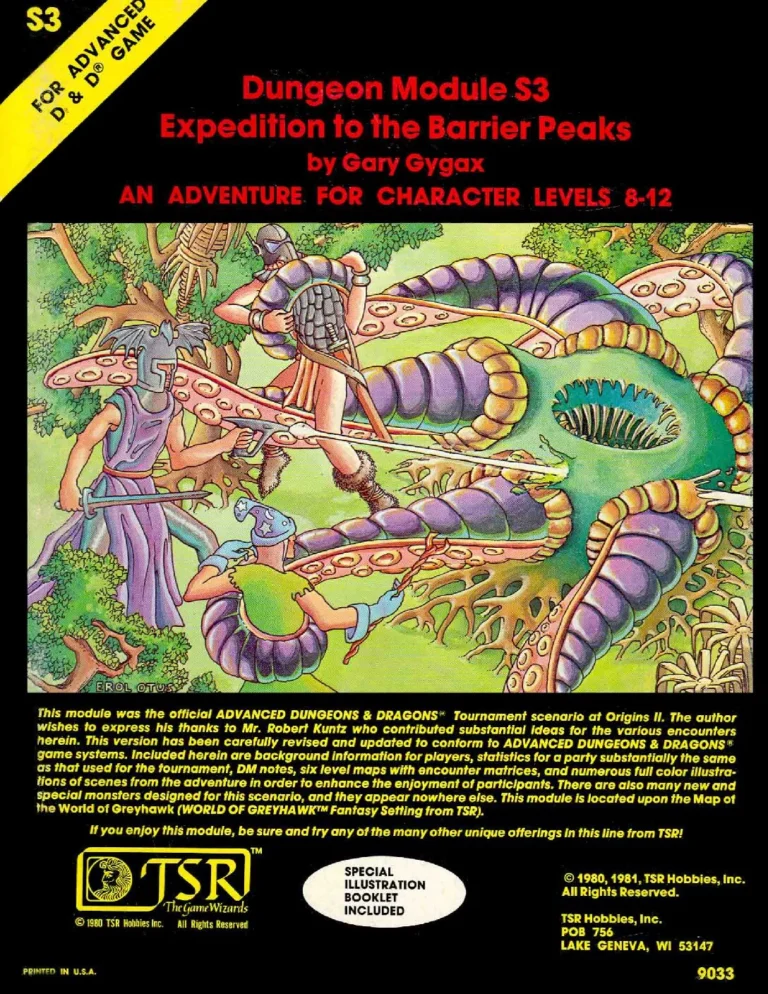 S3 - Expedition to the Barrier Peaks