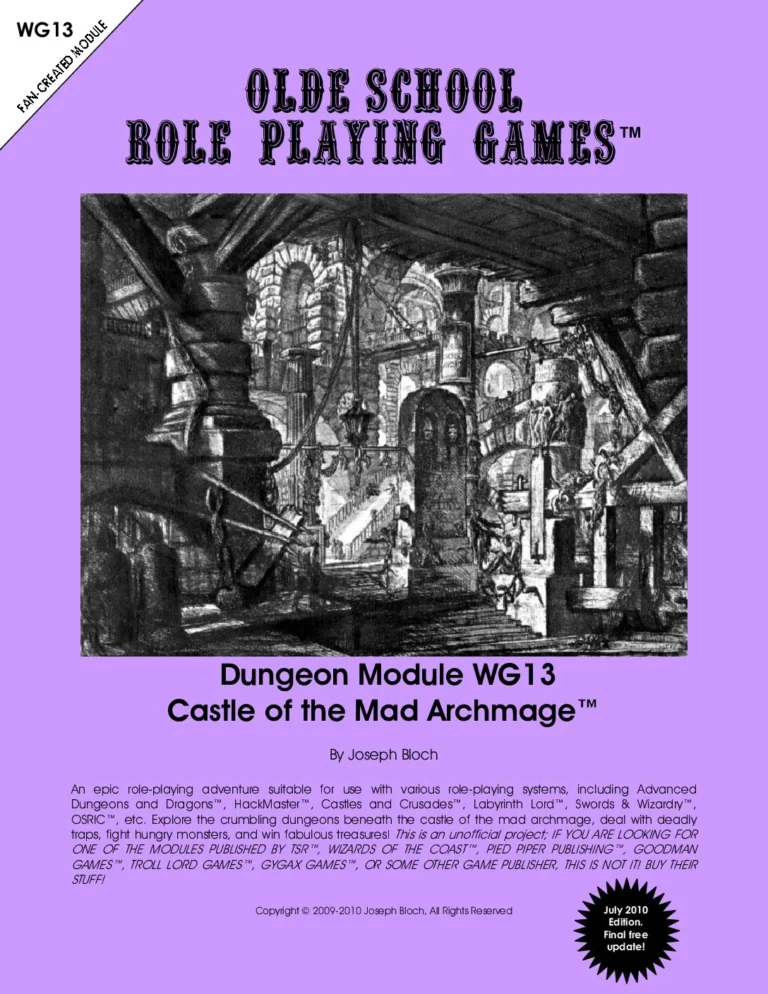 WG13 Castle of the Mad Archmage