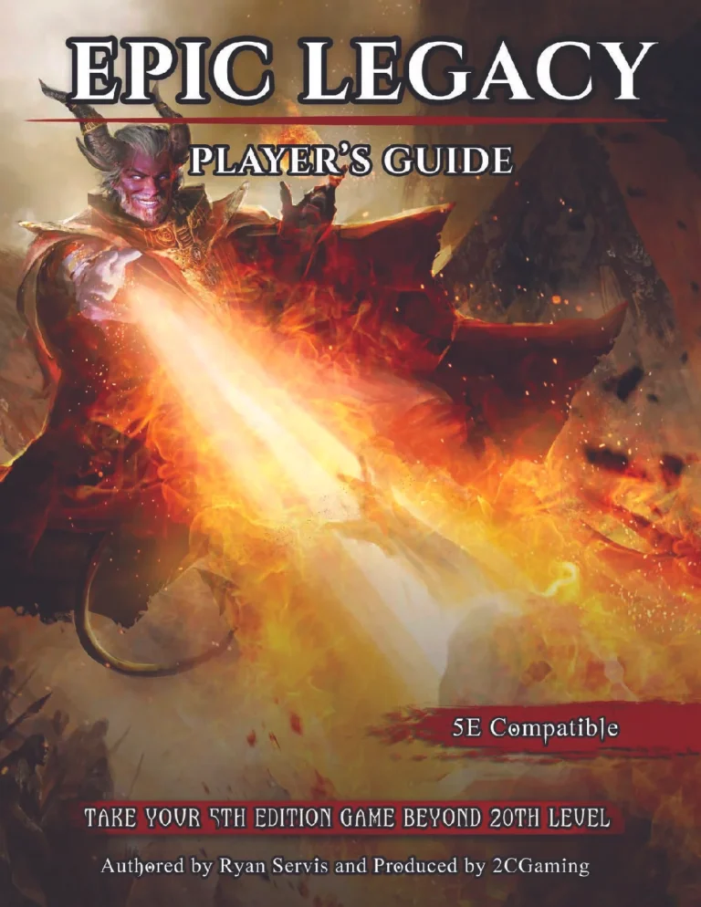 2CGaming - Epic Legacy - Player's Guide