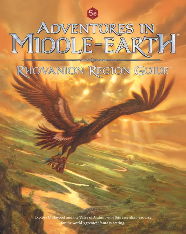 7 - Adventures in Middle-earth, Rhovanion Region Guide version 1