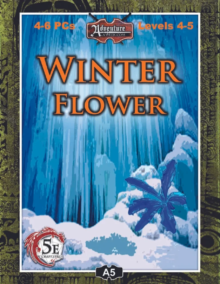 AAW Games - A5 Winter Flower