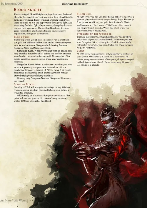 Blood Knight