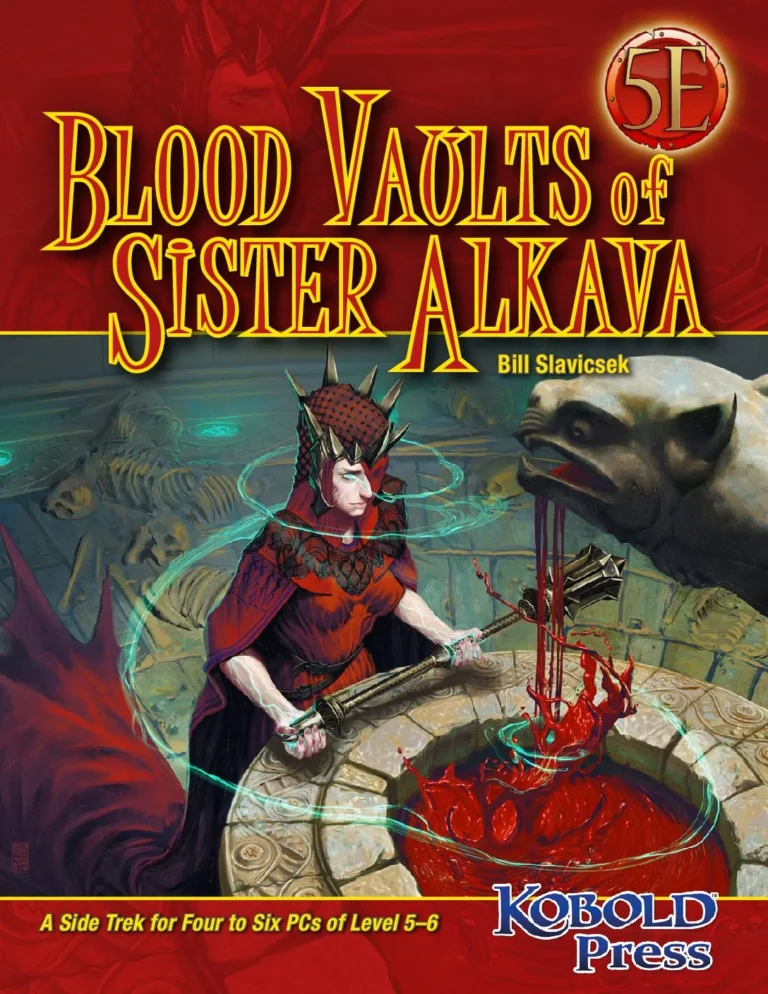 Blood Vaults of Sister Alkava for 5th Edition