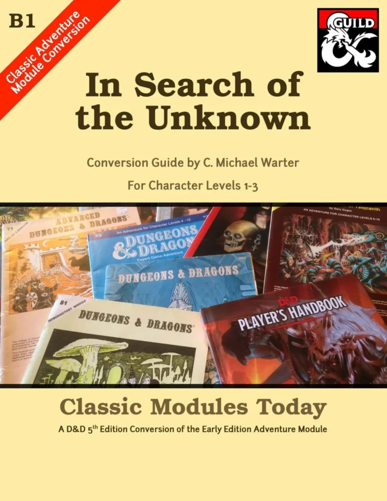 Classic Modules Today - B1 In Search of the Unknown