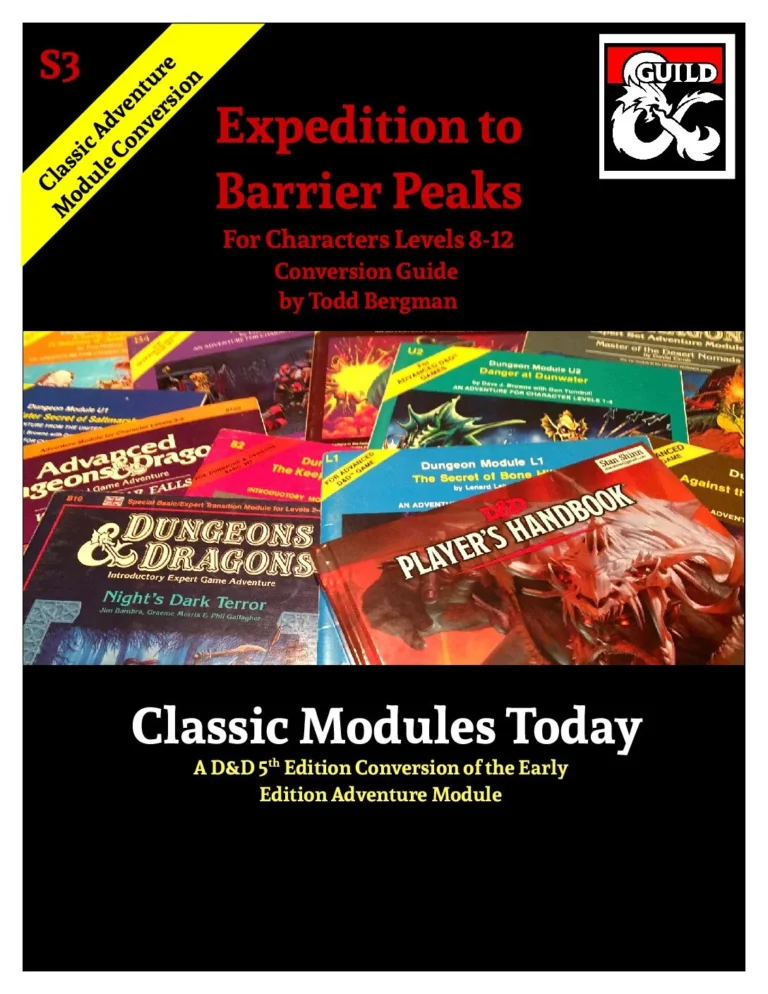 Classic Modules Today - S3 Expedition to Barrier Peaks
