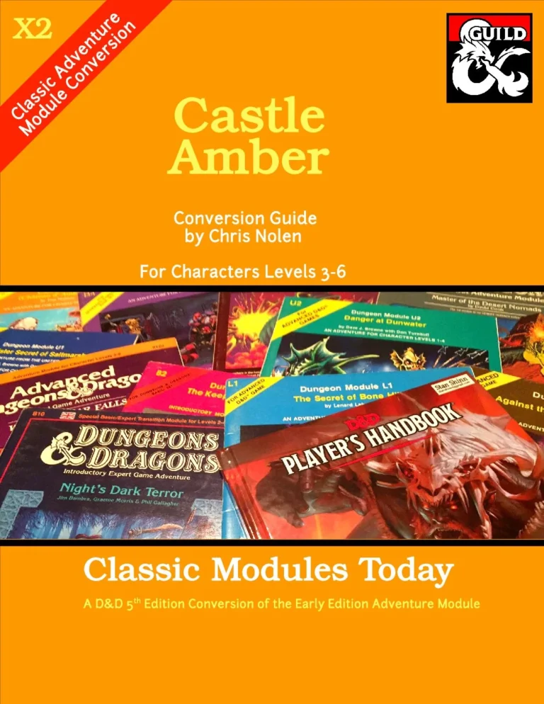 Classic Modules Today - X2 Castle Amber