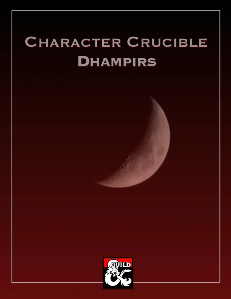 CrossPlanes - Character Crucible Dhampirs