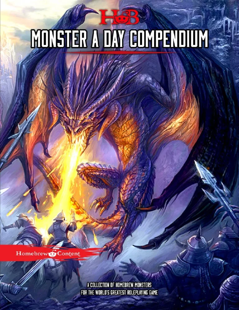 D&D Subreddit - Monster a Day Compendium