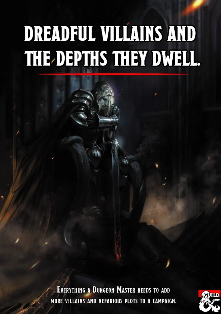 D&D5e - Dreadful Villains and the Depths They Dwell