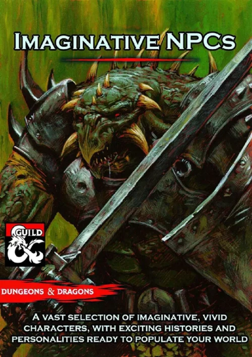 D&D5e - Imaginative NPCs