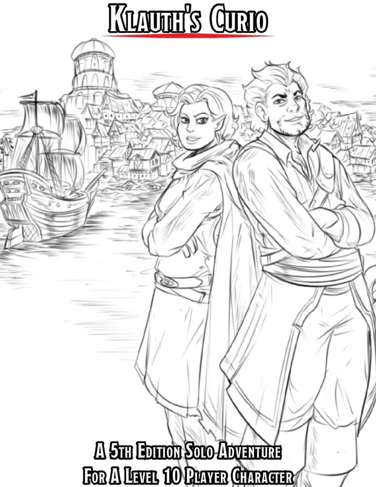 D&D5e - Klauth's Curio - A 5e Solo Gamebook