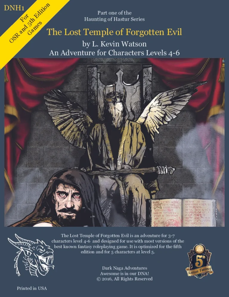 Dark Naga - DNH1 - Lost Temple of Forgotten Evil