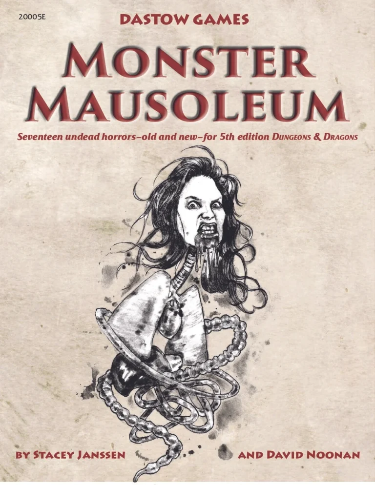 Dastow - Monster Mausoleum