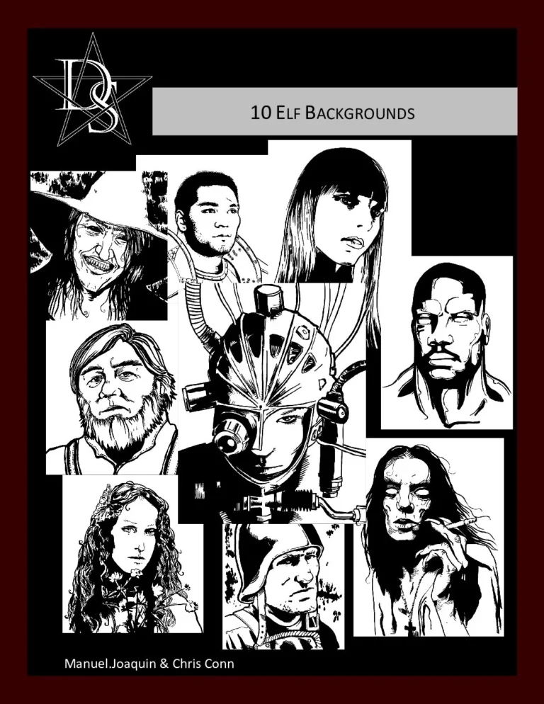 Dragon Sun - 10 Elf Character Backgrounds