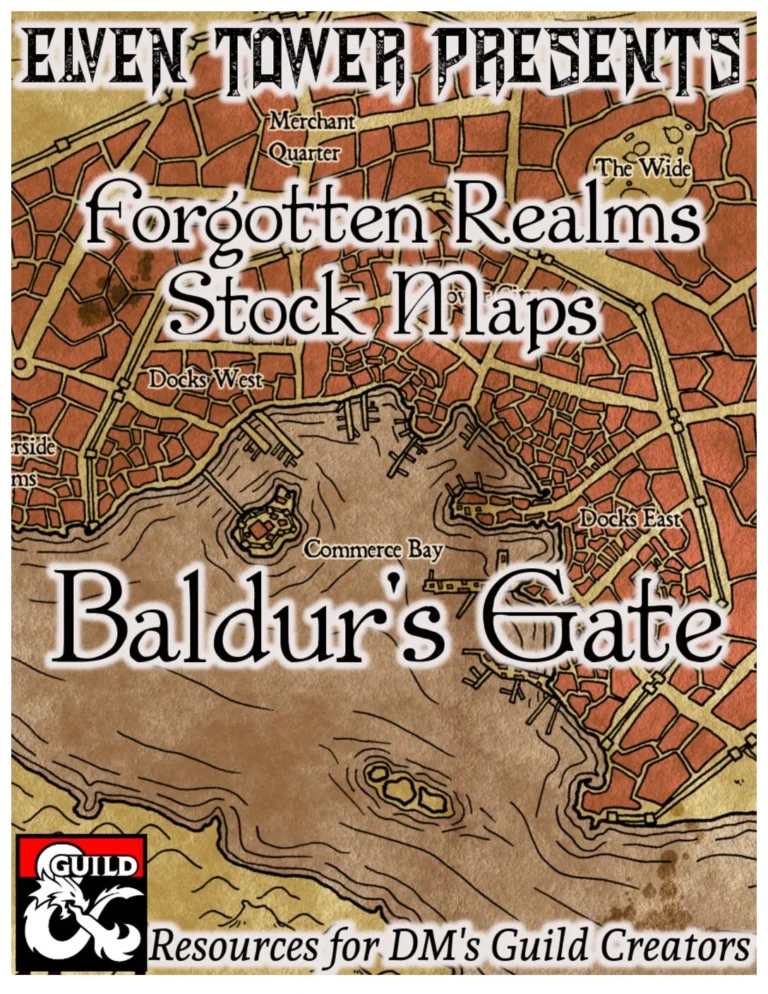 Elven Tower - Baldurs Gate Maps