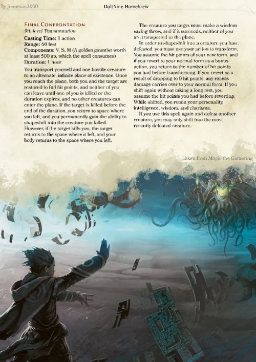 Final Confrontation