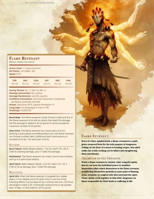 Flame Revenant