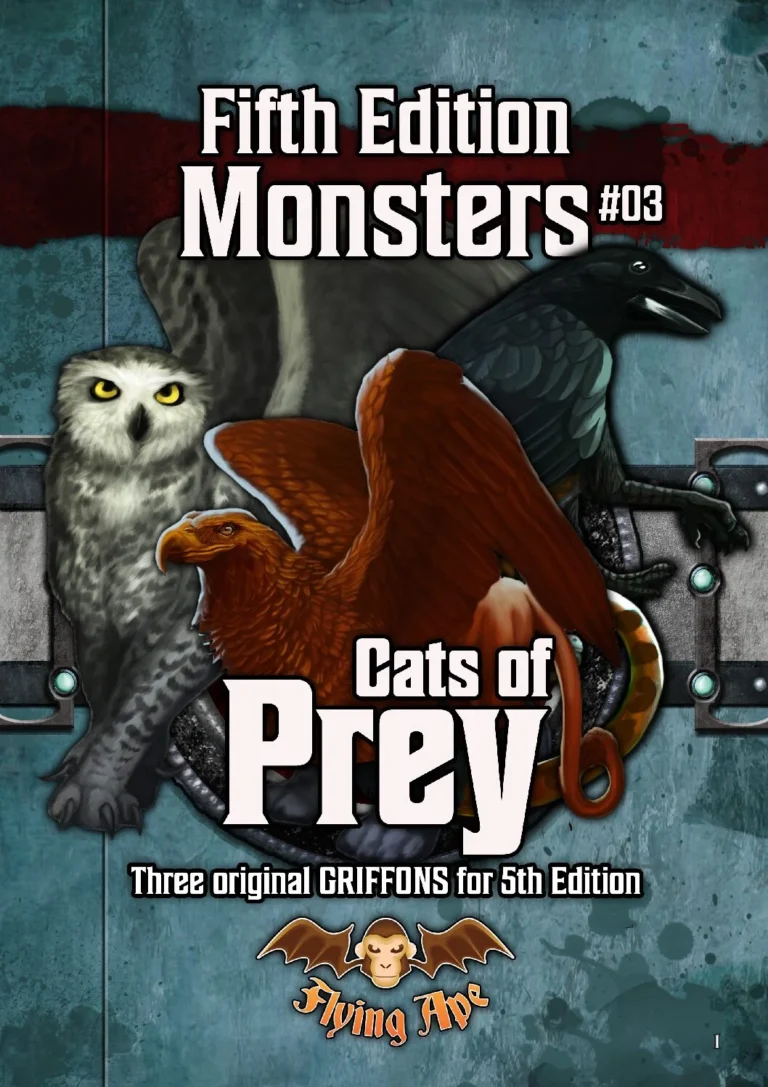 Flying Ape - Fifth Edition Monsters 03 - Cats of Prey
