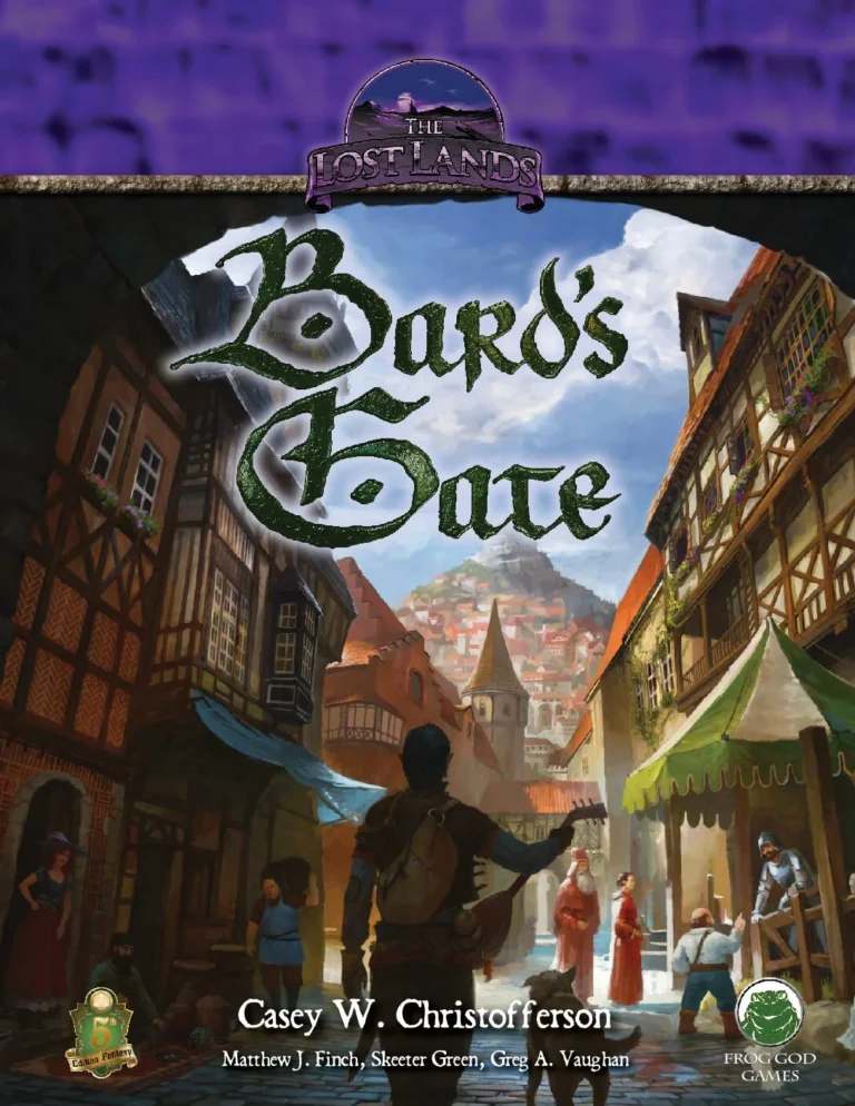 Frog God Games - Lost Lands - Bard's Gate