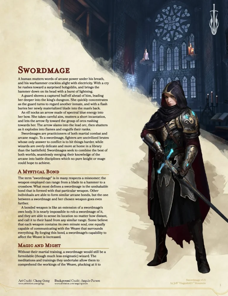 Geeks New England - Swordmage v1