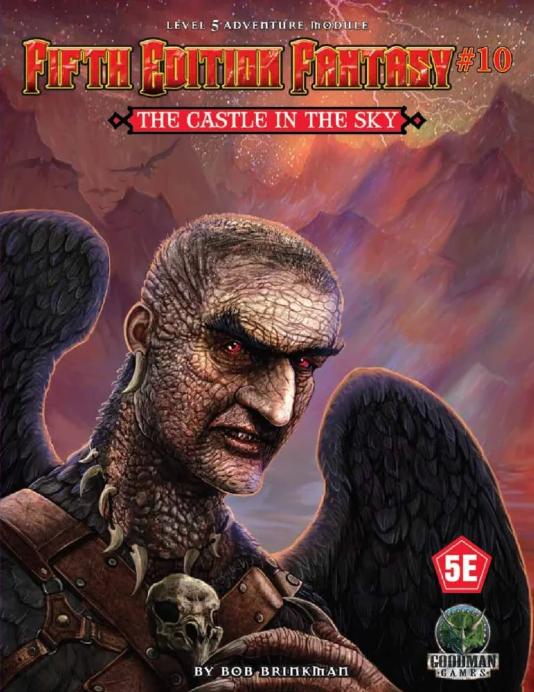 Goodman Games - Fifth Edition Fantasy #10 - The Castle In The Sky