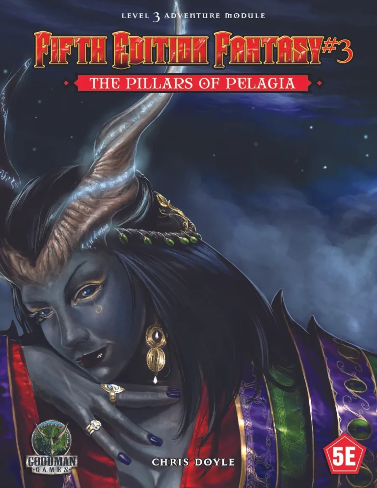 Goodman Games - Fifth Edition Fantasy #3 - The Pillars of Pelagia