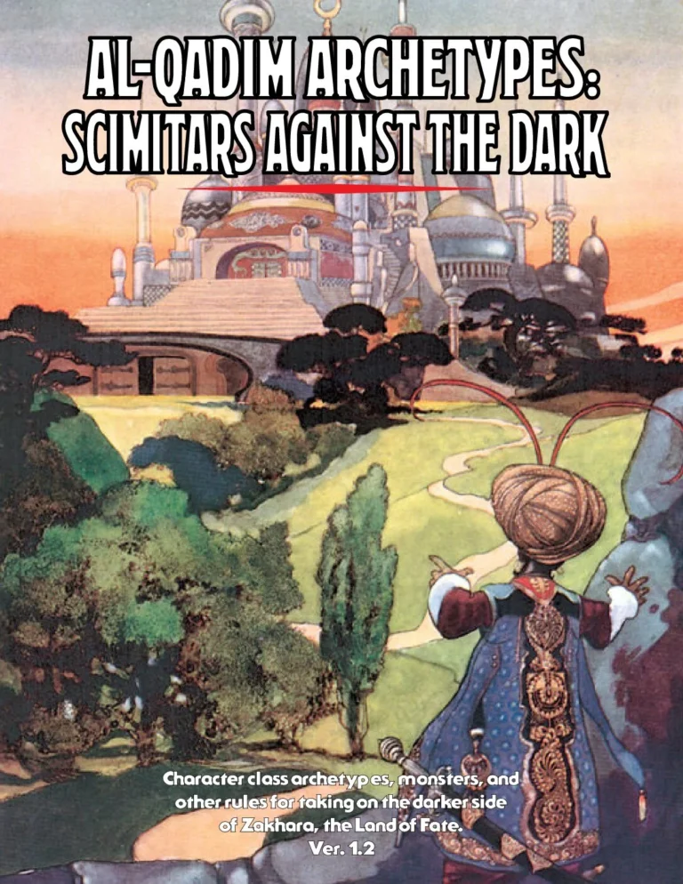 Jeremy Forbing - Al-Qadim Archetypes - Scimitars Against The Dark