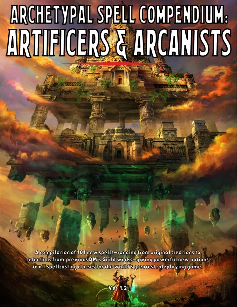 Jeremy Forbing - Archetypal Spell Compendium - Artificers & Arcanists