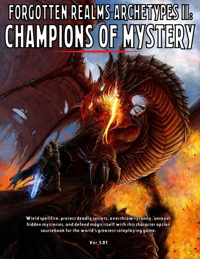 Jeremy Forbing - FR Archetypes II - Champions of Mystery