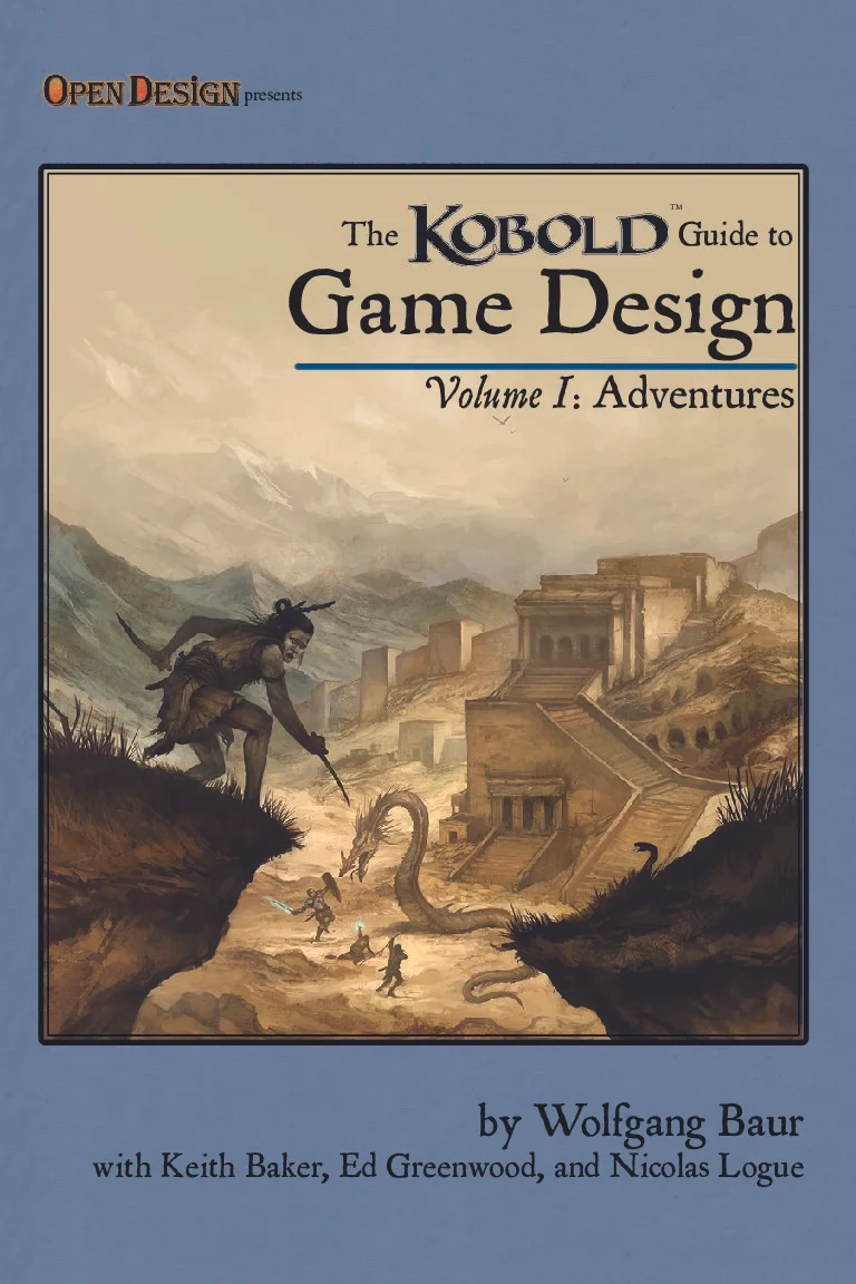 Kobold Guide to Game Design 1 - Adventures