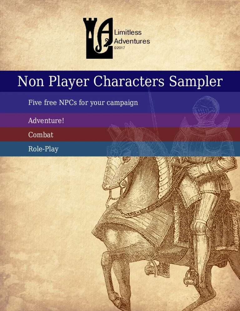 Limitless Adventures - NPC Sample