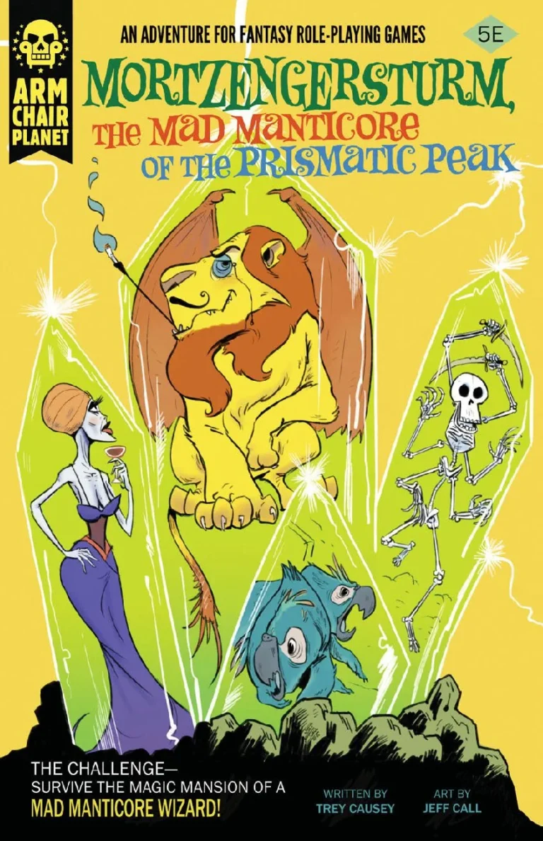 Mortzengersturm - The Mad Manticore of the Prismatic Peak