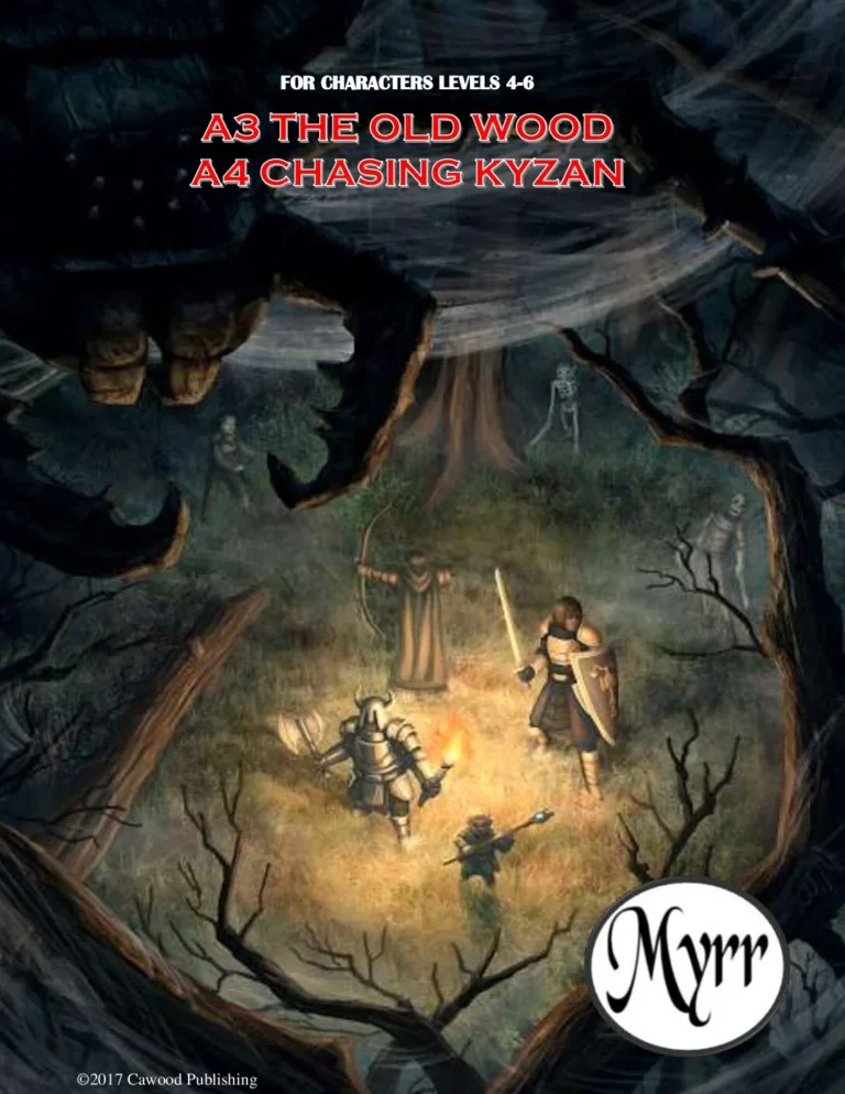 Myrr - A3 The Old Wood; A4 Chasing Kyzan