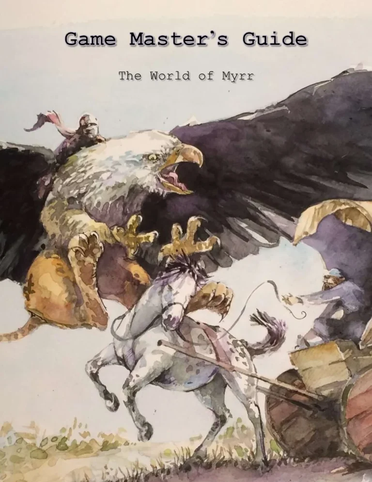 Myrr - Game Master's Guide