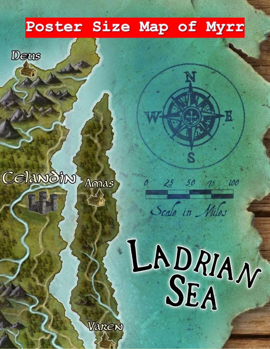 Myrr - Poster Map