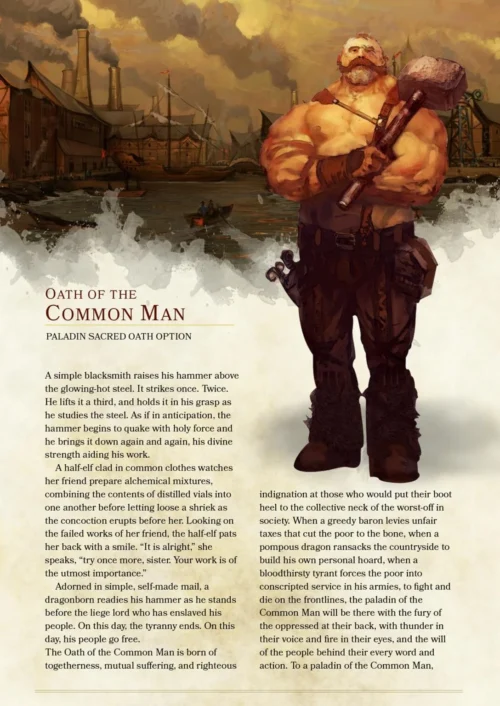 Oath of the Common Man