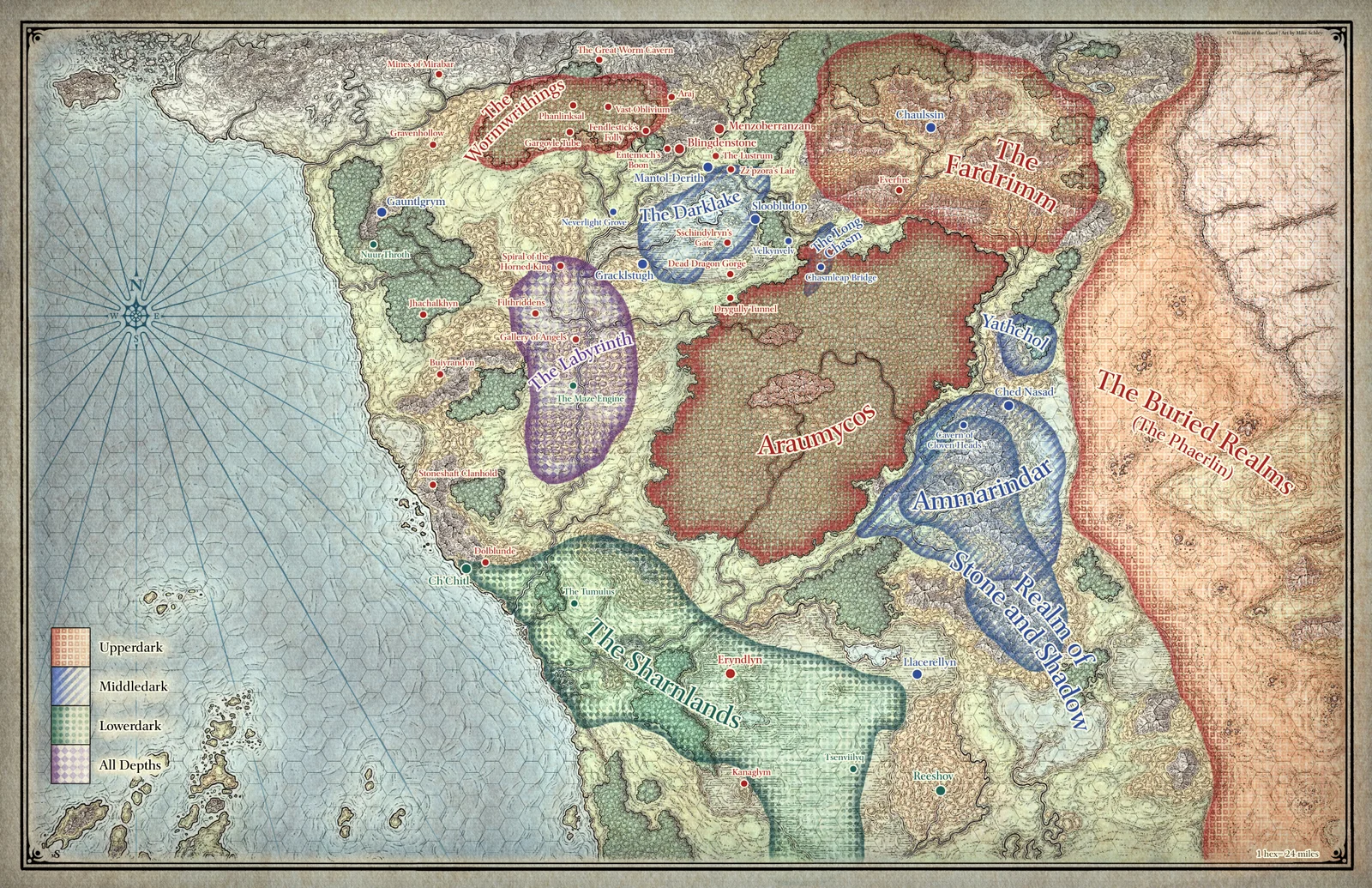 Out of the Abyss - Maps
