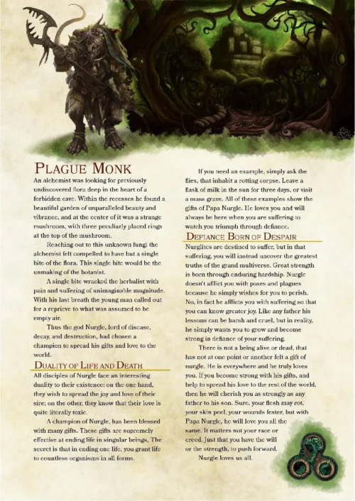 Plague Monk