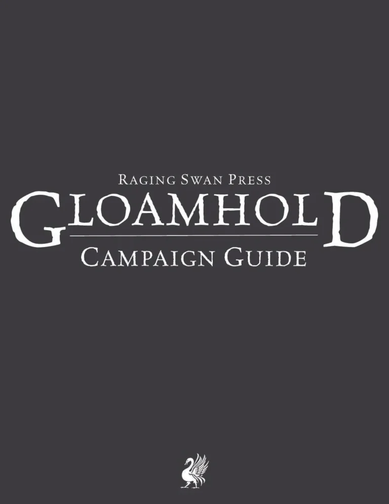 Raging Swan - Gloamhold Campaign Guide
